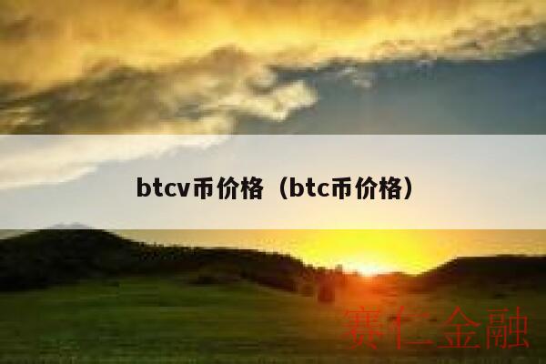 btcv币价格（btc币价格）