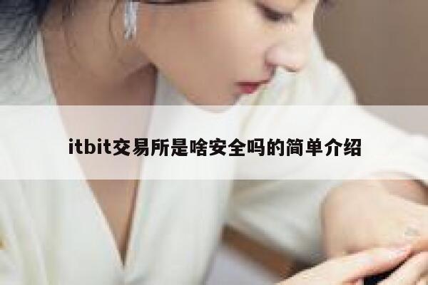 itbit交易所是啥安全吗的简单介绍