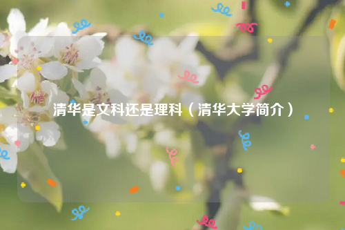 清华是文科还是理科（清华大学简介）