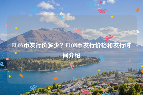 ELON币发行价多少？ELON币发行价格和发行时间介绍