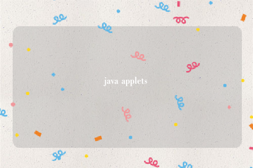 java applets