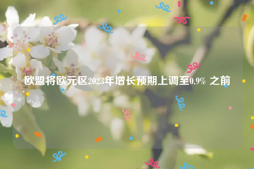 欧盟将欧元区2023年增长预期上调至0.9% 之前